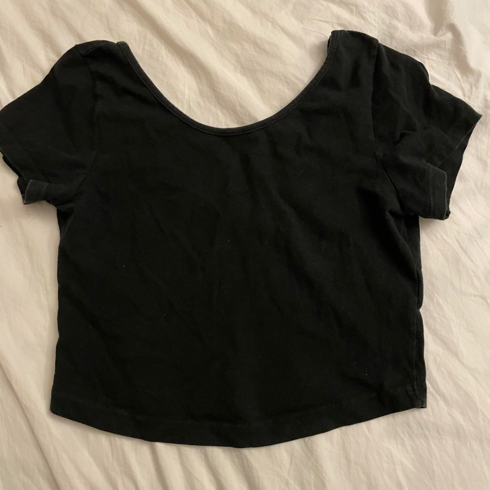 Brandy Melville Black crop top